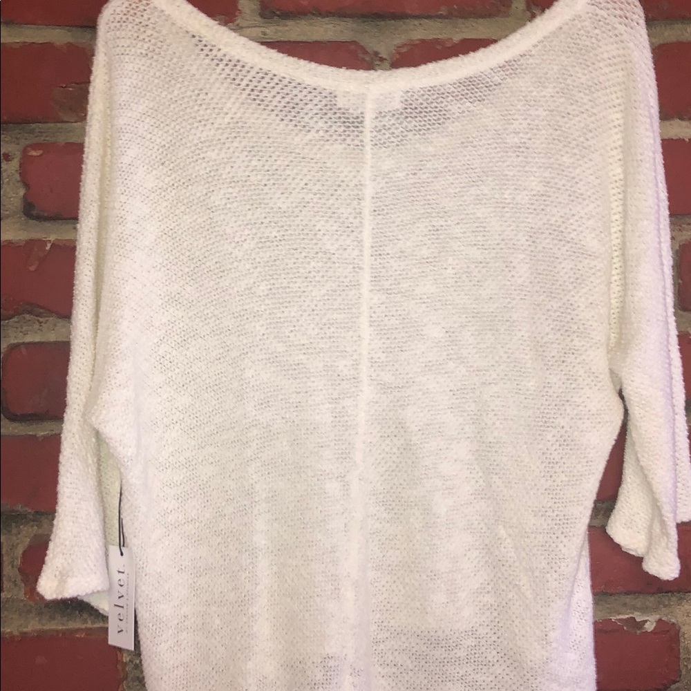 COPY - Velvet Crochet cotton Knit (new)